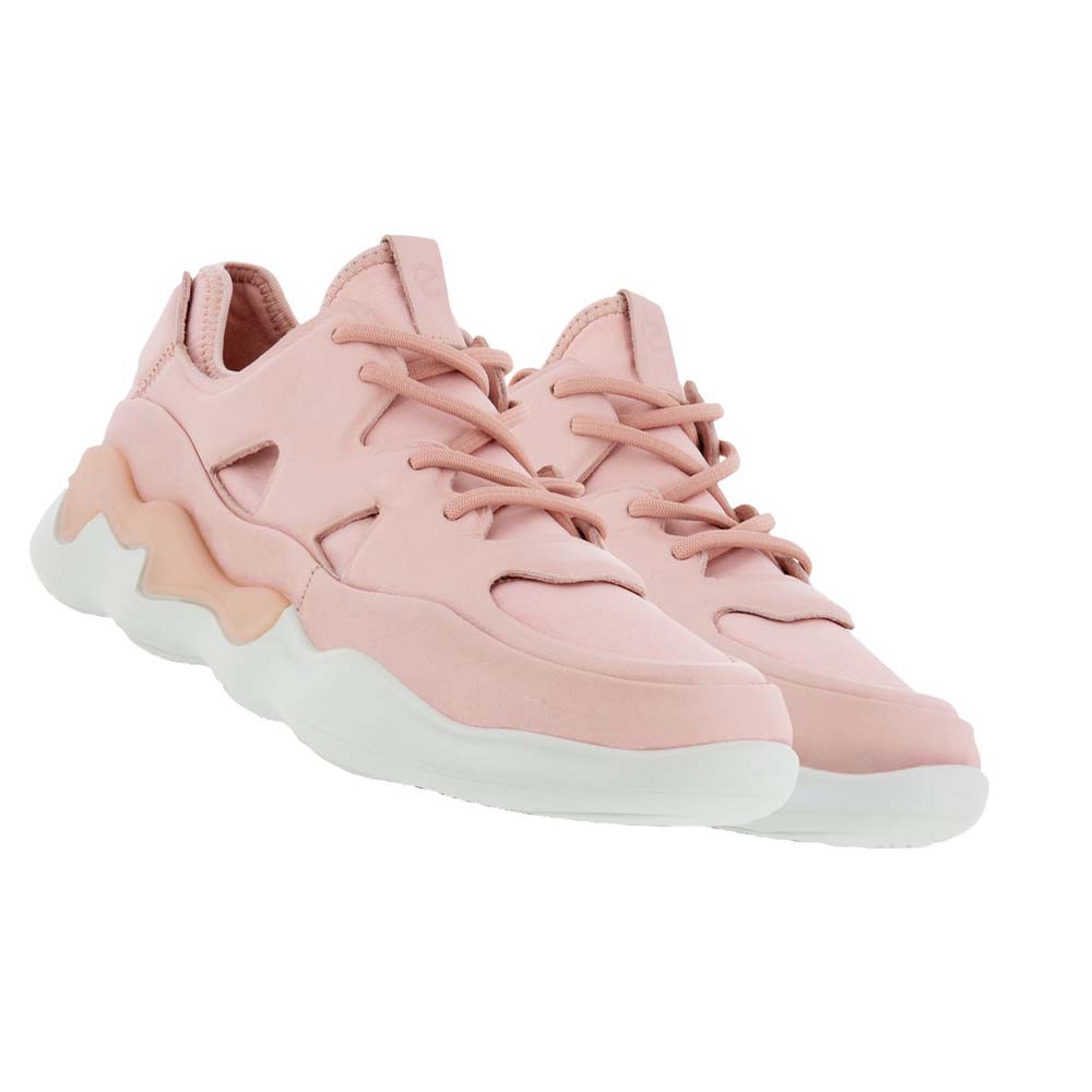 Women's Ecco Elo Athletic Sneakers Pink | USA 218EBC